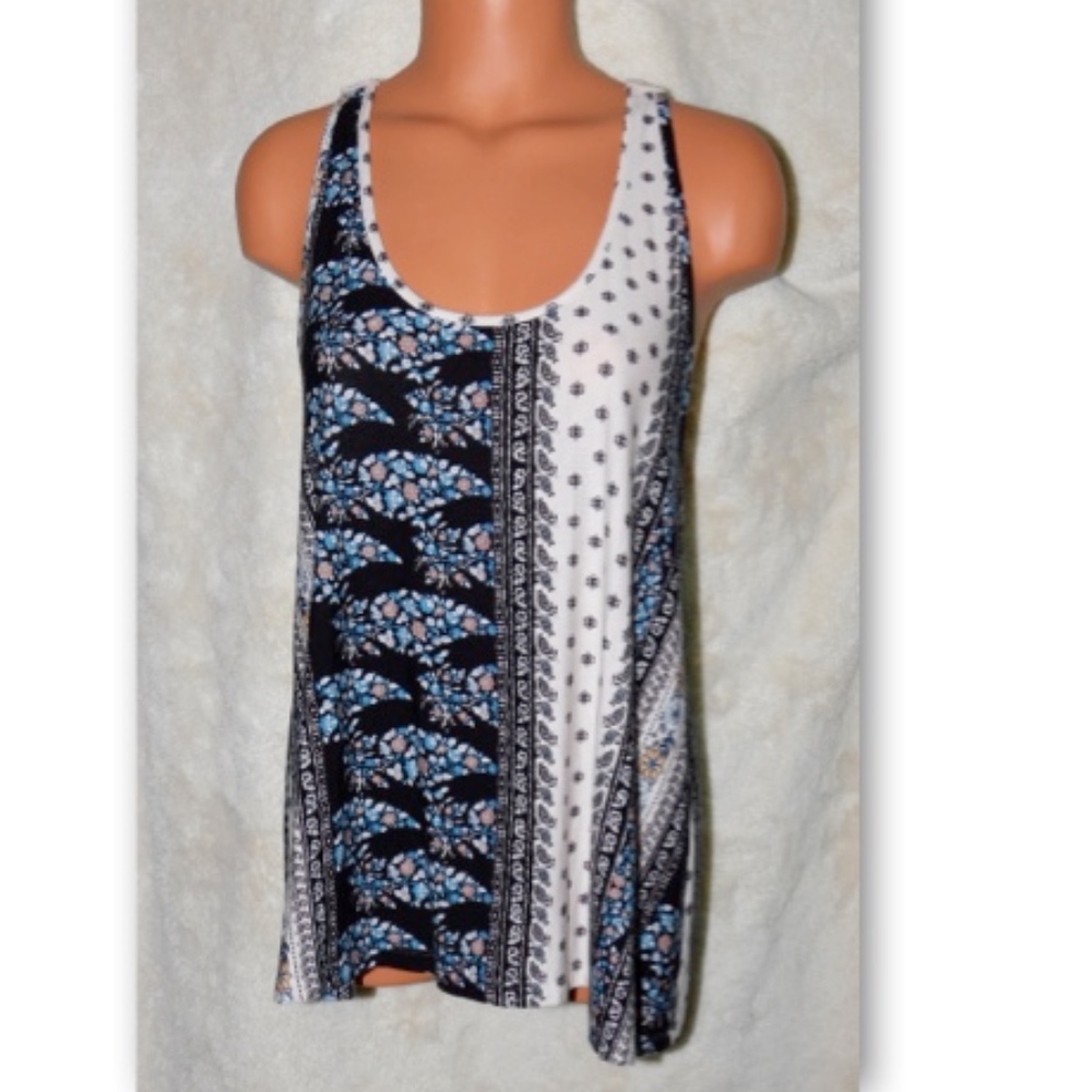 Jump Clothing Crochet Racerback Sleeveless Top